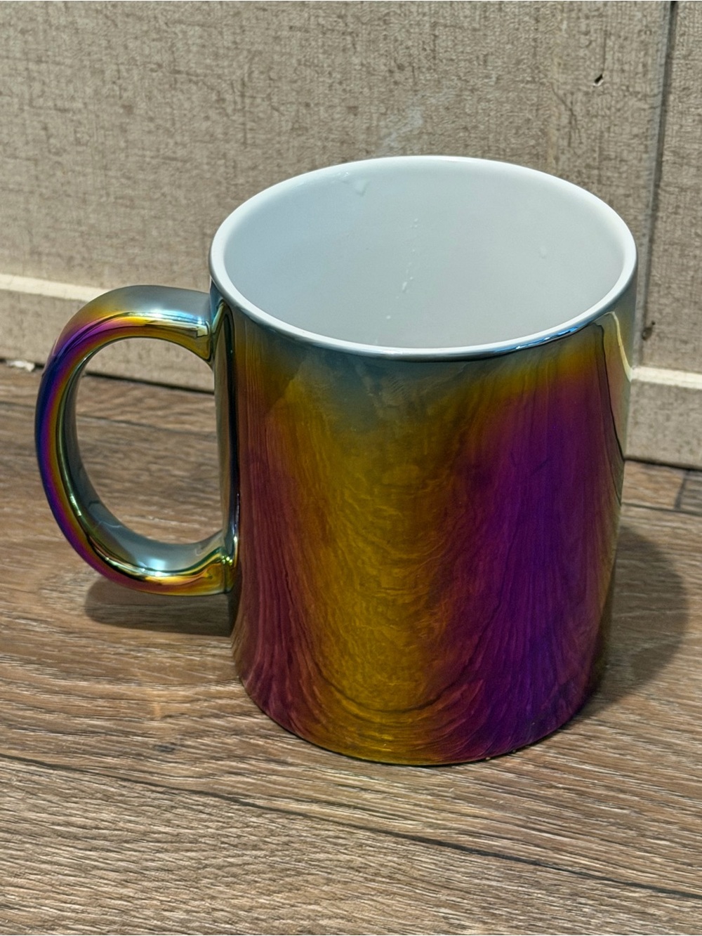 Sensa Reflective Iridescent Rainbow Mug